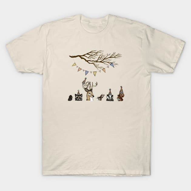 Party Animals T-Shirt by JessieFroese